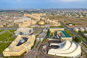 Фото города Туркестан, Казахстан