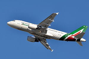 Самолёт компании Alitalia, авиапарк Alitalia