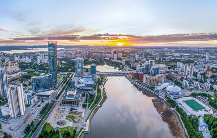 Фото города Екатеринбурга