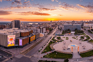 Вид на город Перьм