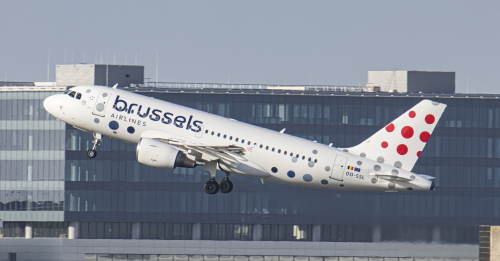 Самолет Brussels Airlines