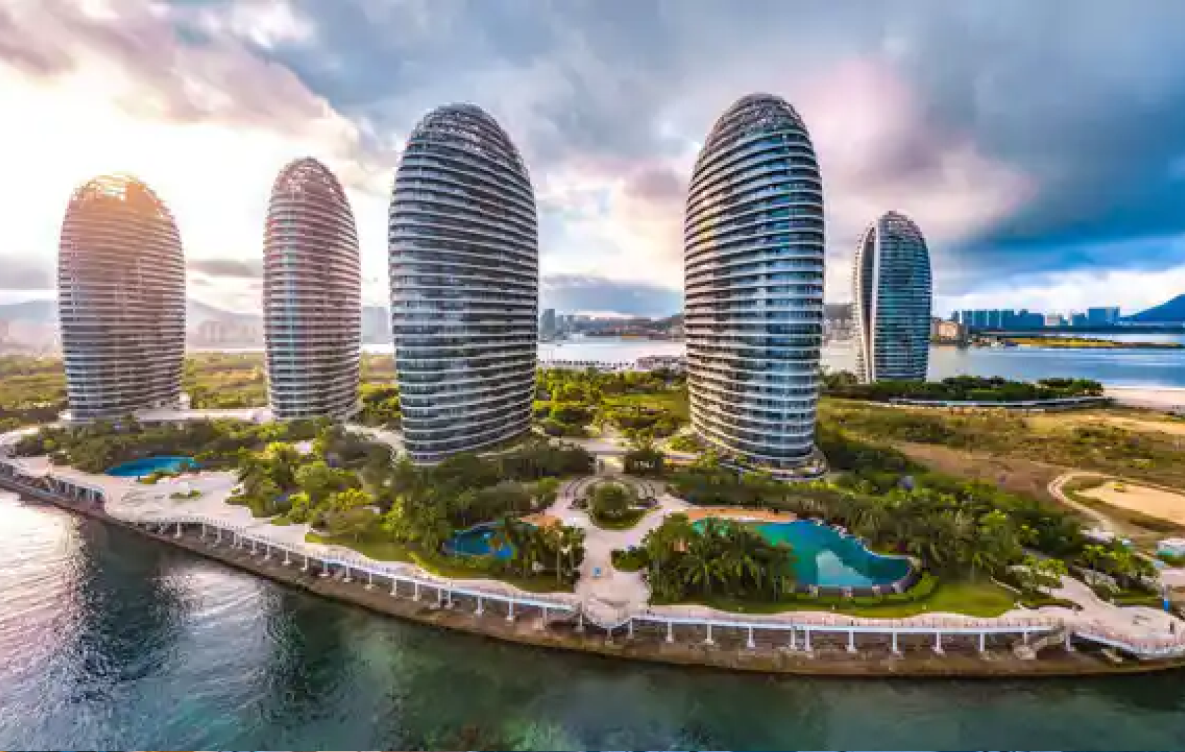 Фото города Санья