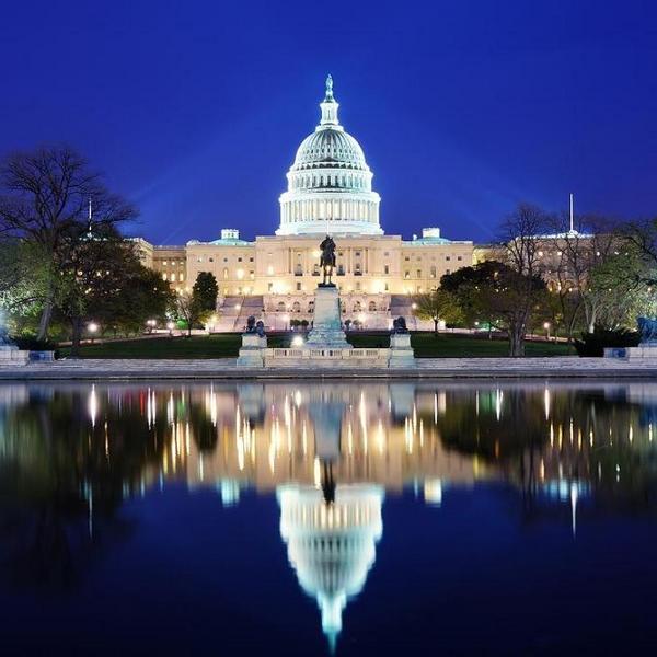 Капитолий в Вашингтоне, США